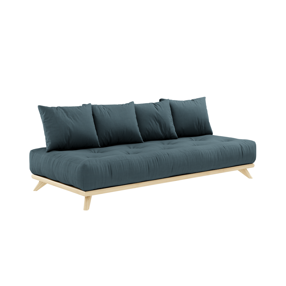 Heb geleerd Conserveermiddel Mechanica SENZA DAYBED CLEAR LACQUERED W. SENZA DAYBED MATTRESS SET PETROL BLUE for  989 EUR | no. 129101757200 | en