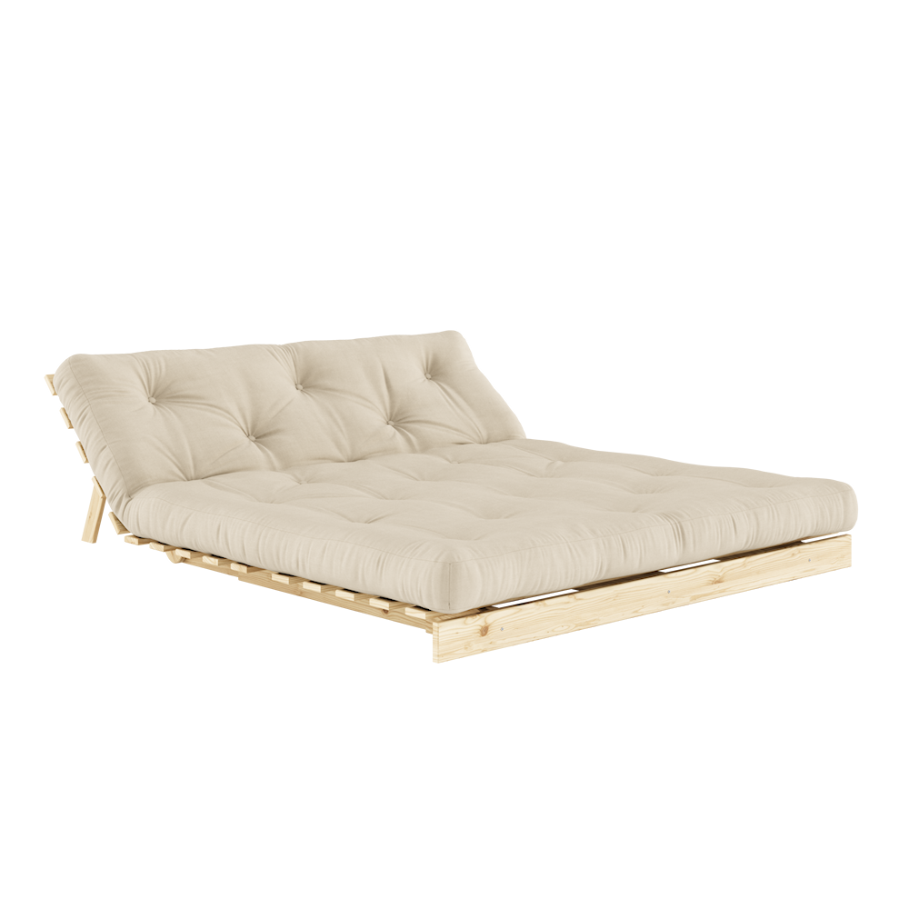 ROOTS RAW 160 X 200 W. ROOTS MATTRESS BEIGE for 649 EUR | no ROOTS RAW 160 X 200 W. ROOTS MATTRESS BEIGE for 649 EUR | no
