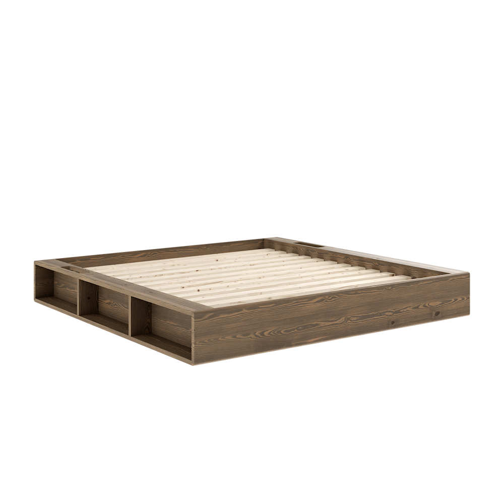 ZIGGY BED CAROB BROWN QUEEN SIZE for 1.109 USD | no. 4311061522035 | us