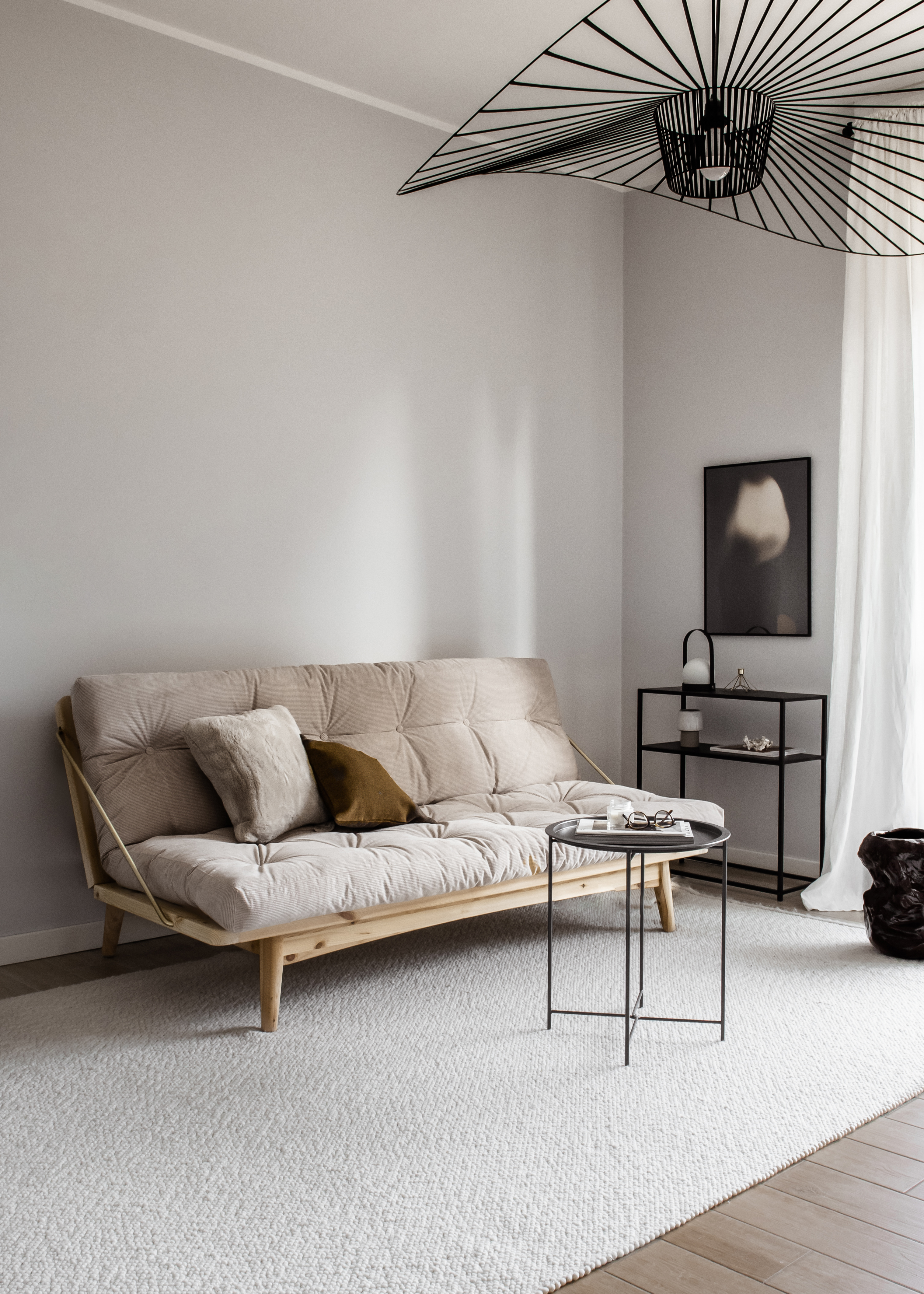 Scandinavian design futon discount